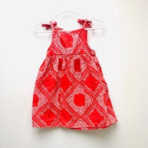 Adorable Girls Red Dress. Great Condition. 18M
